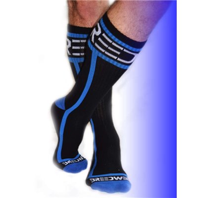 BREEDWELL Logo Socks (Blue)