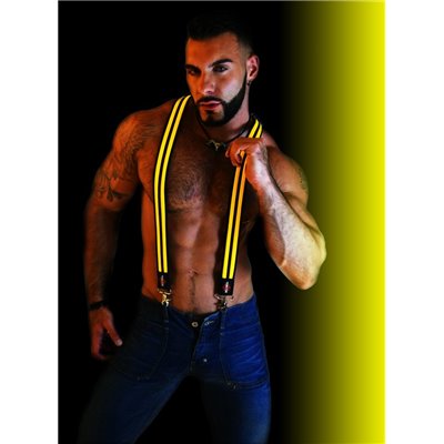 BREEDWELL Yellow Glow Suspenders