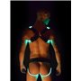 BREEDWELL X-Small Glow Shoulder Harness (Green)