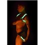 BREEDWELL X-Small Glow Shoulder Harness (Green)