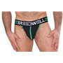 BREEDWELL Green Stripes Jockstrap