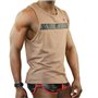 TOF Player Tank Top Taupe