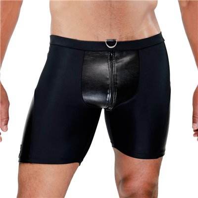 TOF - Full zip Short Deri Black