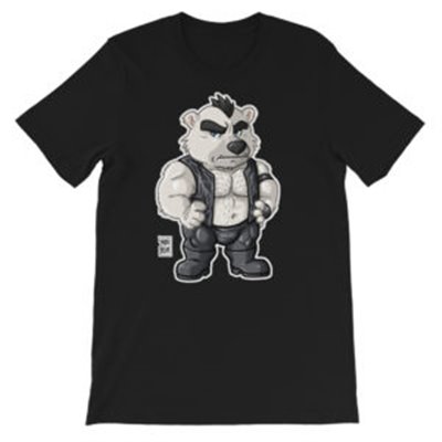 Bossy Bear - Short-Sleeve Unisex T-Shirt