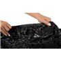 Fitted Sheet Vinyl Fitted Sheet 160 x 200 cm Black