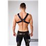 MASKULO - 2 Fronts Chest Harness Royal Blue