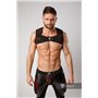 MASKULO - Holster Chest Harness Red