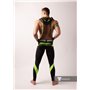 MASKULO - Men's Fetish Leggings Codpiece Neon Green