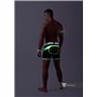 MASKULO - Men's Fetish Shorts Codpiece Open Rear Neon Green