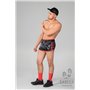 MASKULO - Men’s Fetish Running Shorts Red