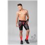 MASKULO - Men’s Fetish Cycling Shorts Red