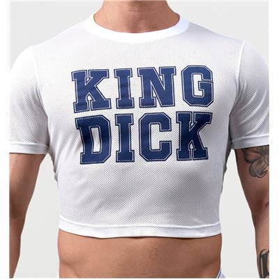 Project Claude King D*ck Mesh Mid Crop Top