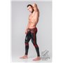 MASKULO - Men's Fetish Leggings Codpiece Open Rear Red