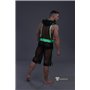 MASKULO - Men's Fetish Tank Top Mesh Neon Green