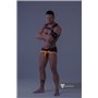 MASKULO - Briefs Mesh Codpiece Regular Rear Neon Orange