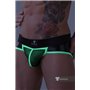 MASKULO - Briefs Mesh Codpiece Regular Rear Neon Green