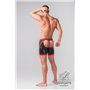 MASKULO - Fetish Shorts Codpiece Open Rear Red