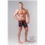 MASKULO - Fetish Shorts Codpiece Open Rear Red