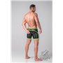 MASKULO - Fetish Shorts Codpiece Zippered Rear Neon Green