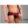 MASKULO - Life Men's Briefs Open rear Cotton Red