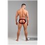 MASKULO - Life Men's Briefs Open rear Cotton Red