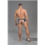 MASKULO - Life Men's Briefs Open rear Cotton Black