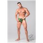 MASKULO - Fetish Briefs Codpiece Open Rear Neon Green