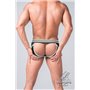 MASKULO - Fetish Briefs Codpiece Open Rear White