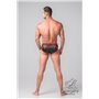 MASKULO - Fetish Briefs Codpiece Zippered Rear Red