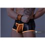 MASKULO - Fetish Trunks Mesh Codpiece Regular Rear Neon Orange