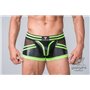 MASKULO - Fetish Trunks Codpiece Open Rear Neon Green