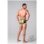 MASKULO - Fetish Trunks Codpiece Open Rear Neon Green