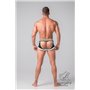 MASKULO - Fetish Trunks Codpiece Open Rear White