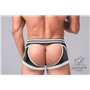 MASKULO - Fetish Trunks Codpiece Open Rear White