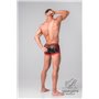 MASKULO - Fetish Trunks Codpiece Zippered Rear Red