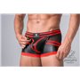 MASKULO - Fetish Trunks Codpiece Zippered Rear Red