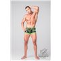 MASKULO - Fetish Trunks Codpiece Zippered Rear Neon Green