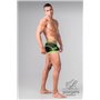 MASKULO - Fetish Trunks Codpiece Zippered Rear Neon Green