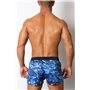 Foxhole Camo Mesh Short w/ Built in Pouch Blue