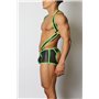 Gunner Lace Up Jock Trunk Green