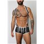 Gunner Lace Up Jock Trunk White