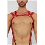 Trident Neoprene Harness Red