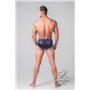 Youngero Generation Y Men's Fetish Briefs Codpiece Zippered Rear Royal Blue