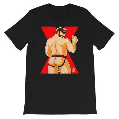 Adam Likes Jockstraps Red X T-Shirt