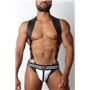 AXIOM ZIPPER JOCKSTRAP White