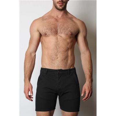 TITAN ZIPPER SHORT Black