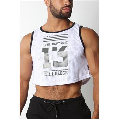 RELAY MESH CUTOFF TANK White