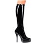 Indule Knee Boots Black 5 1/4" Heel