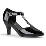 Divine D'orsay Style Black 3" Heel