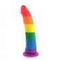 Pride Dildo - Silicone Rainbow Dildo